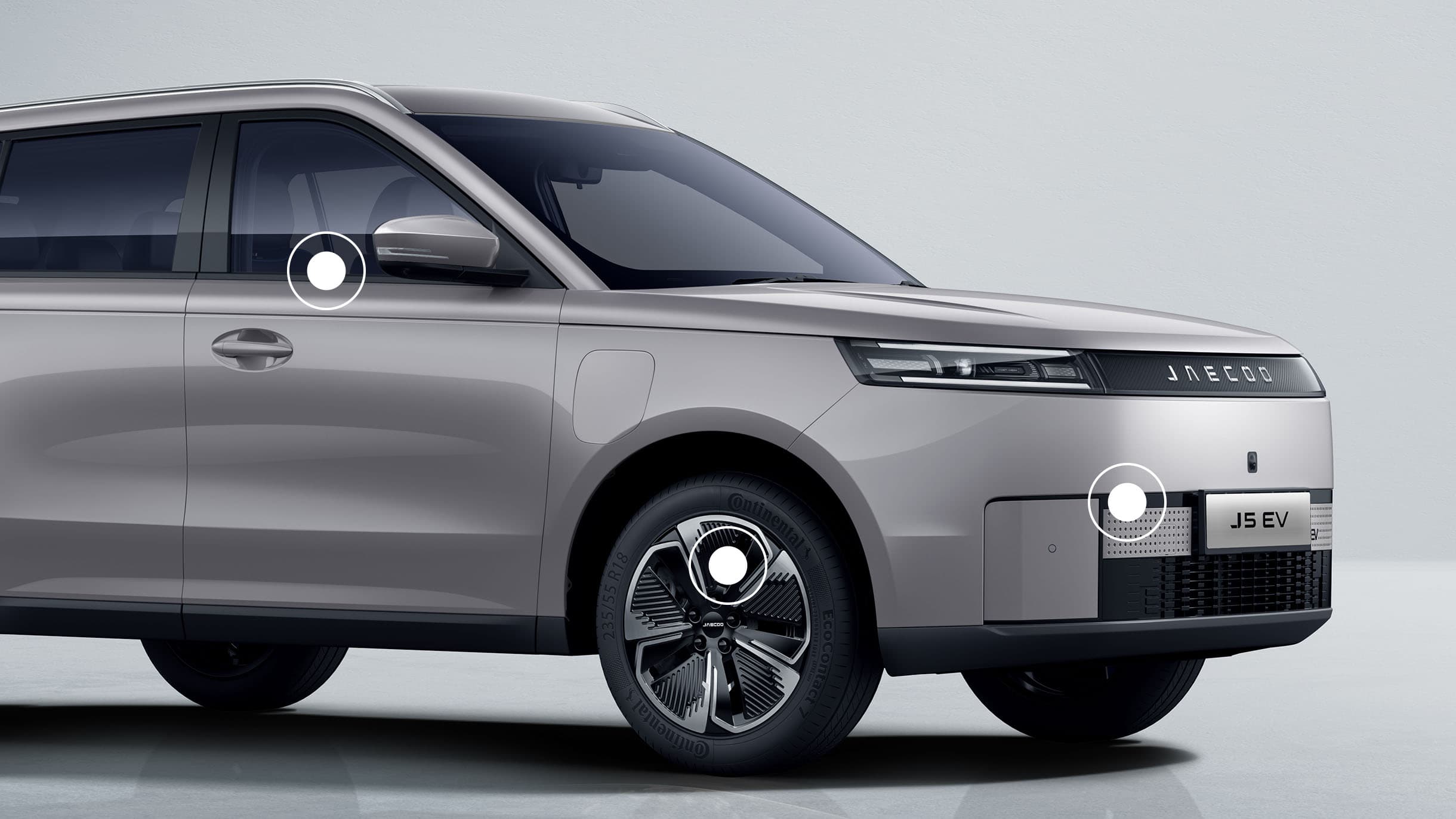 JAECOO J5 EV crossover bygget til det hele