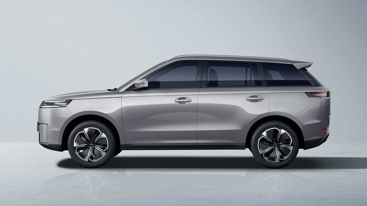 JAECOO J5 EV set fra siden