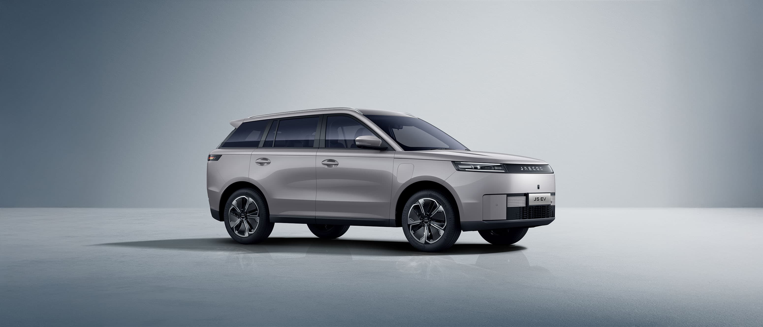 JAECOO J5 EV farvevariant zircon grey